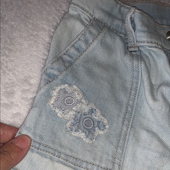 Gently Loved Light Blue Flared Girls Jeans by OshKosh - Picture 6 of 10